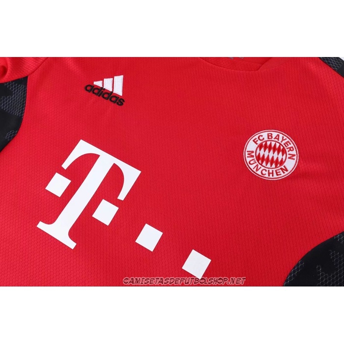 Chandal del Bayern Munich 22-23 Manga Corta Rojo - Pantalon Corto
